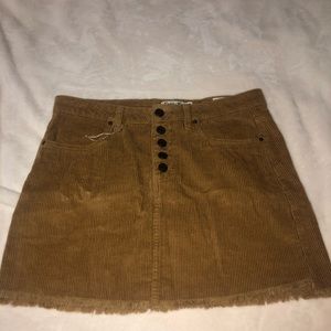 Tillys Skirt | Indigo Rein Mustard Color